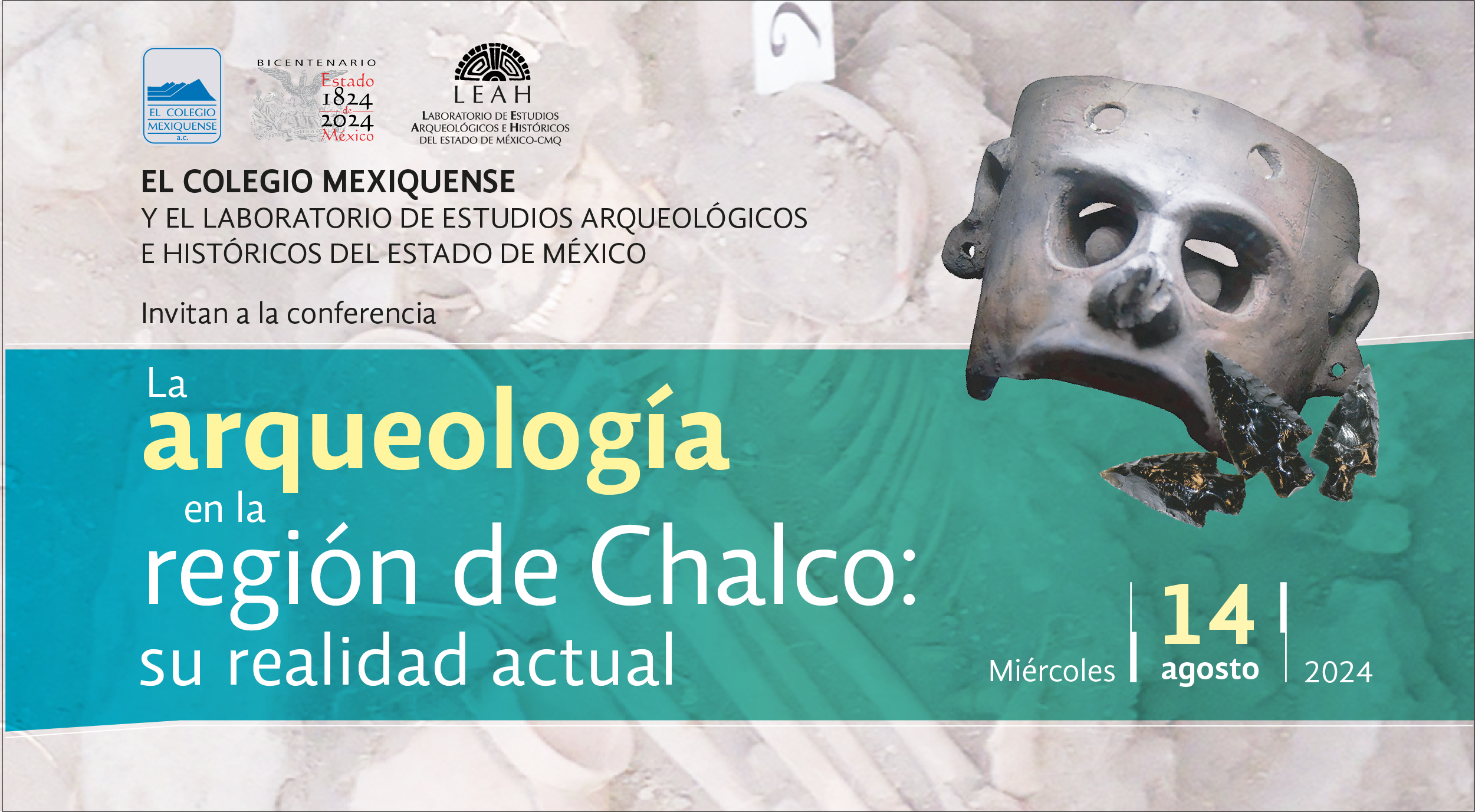 Conferencia. La arqueología en la región de Chalco: su realidad actual