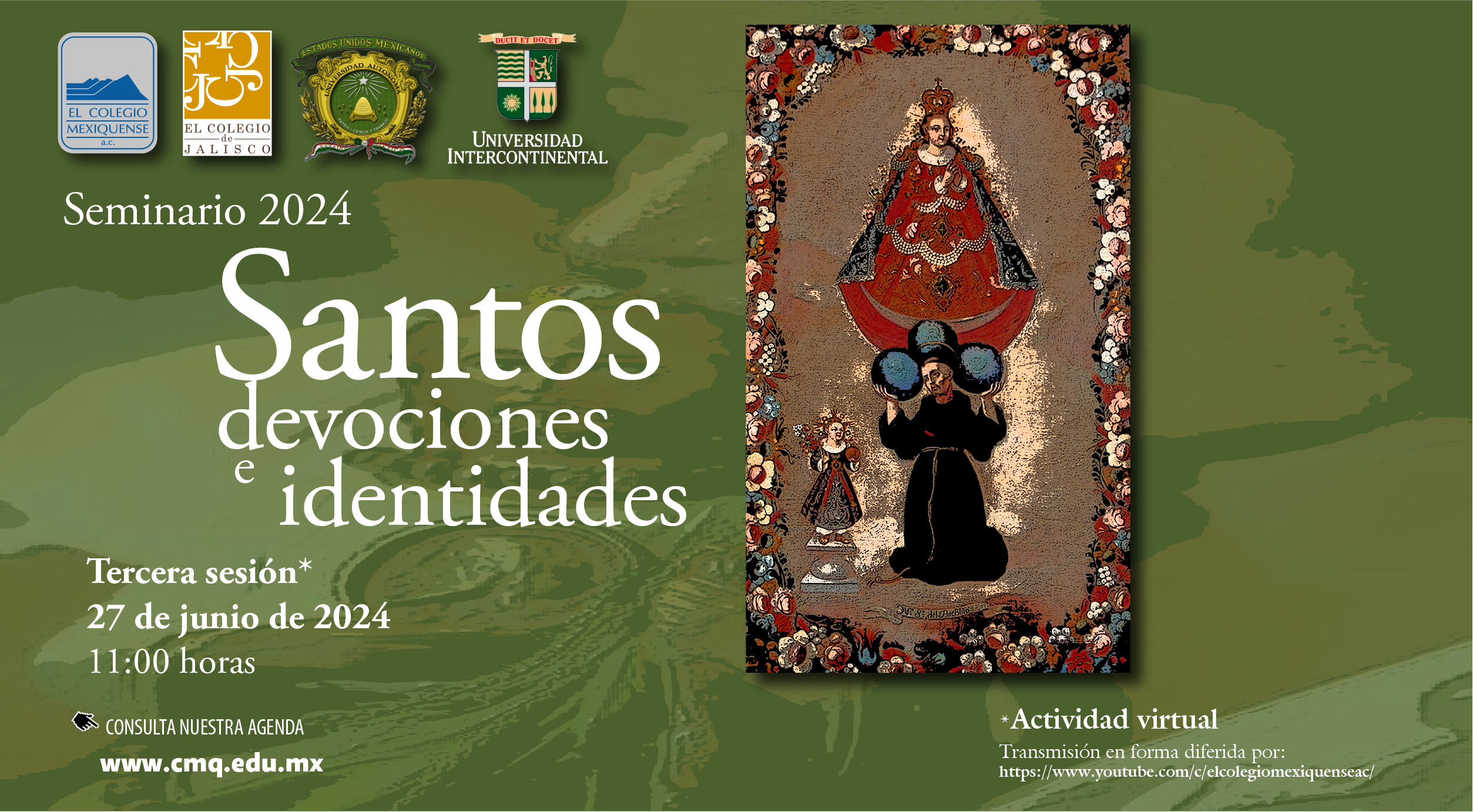 Seminario 2024. Santos, devociones e identidades. Tercera sesión